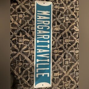Margaritaville metal sign